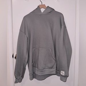 PacSun Grey Solid Hoodie